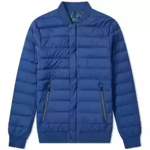 Polo Ralph Lauren Lightweight Down Bomber Jacket Size S Padded Coat RRP £300 - Picture 1 of 7