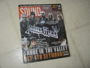 JUDAS PRIEST 2014 SOUND MAGAZINE FEATURE/COVER STORY LIMP BIZKIT TMBG BASSNECTAR - Picture 1 of 2