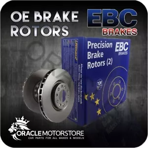 NEW EBC OE PREMIUM REAR DISCS PAIR BRAKING DISCS OE QUALITY - D951 - Picture 1 of 1