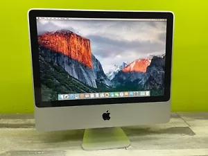 Apple iMac 2008 A1224 20" Screen Core 2 Duo 2GHz 4GB 250GB - El Capitan 10.11.6 - Picture 1 of 19