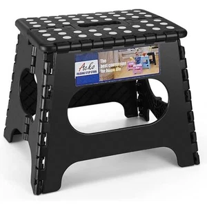 Taburete plegable de 11 pulgadas para adultos, niños, cocina, baño, dormitorio - Imagen 1 de 7