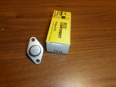 ECG124 NPN TRANSISTOR SI, HV AF PO.NOS - Image 1 of 3