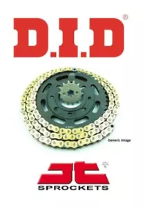 Yamaha TDR125 89-92 DID 428VX Gold X-Ring Kette & JT Ritzel Kit - Bild 1 von 5