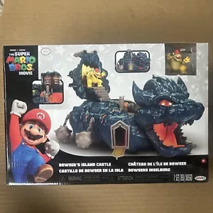 Super Mario Bowser Island Castle Spielset - 2,5"" Bowserfigur - Neu im Karton Jakks Pacific - Bild 1 von 12