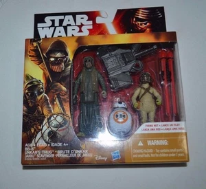 STAR WARS THE FORCE AWAKENS BB-8 VS. UNKAR'S THUG & JAKKU SCAVENGER B356/B3955 - Imagen 1 de 1
