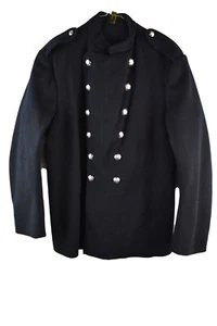 JAMES SMITH & CO Fire Brigade Coat size 28 Mens Vintage Heavy Wool Formal Jacket - Picture 1 of 8