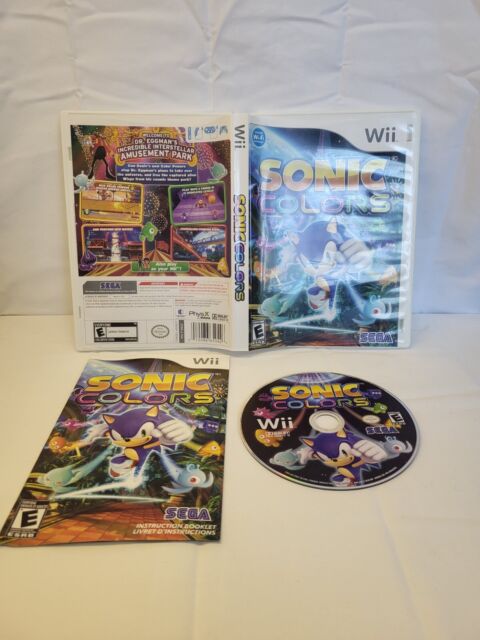 Preços baixos em Nintendo Wii Sonic Colors NTSC-U/C (US/CA) Video Games