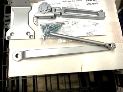 NORTON DOOR CLOSER HOLD OPEN ARM 7701-3 AKA 7701-8 W/1628H HPA Bkt ALUM NUSTYLE