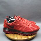 Nike Air Max Plus 2012 Mens Shoes Size 11.5 University Red Athletic Sneakers