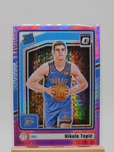 2024-25 Donruss Optic Nikola Topic Rated Rookie RC Pink Hyper Prizm #278 - Picture 1 of 2