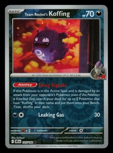 Team Rocket's Koffing 125/182 Common Reverse Holo SV10: Destined Rivals NM - Picture 1 of 2