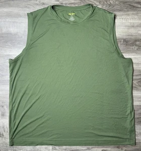 Canotta Tek Gear donna XXL verde allenamento elasticizzato girocollo senza maniche camicia - Foto 1 di 4