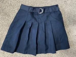 Girls Size 8 Navy Blue Wonder Nation Skort School Uniform - Picture 1 of 2