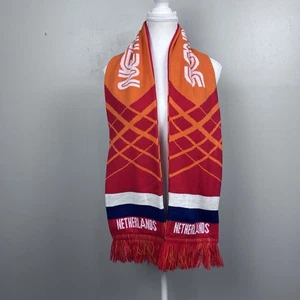 Orange Holland Netherlands Acrylic National Team Color Scarf OS; Fan Apparel - Picture 1 of 6