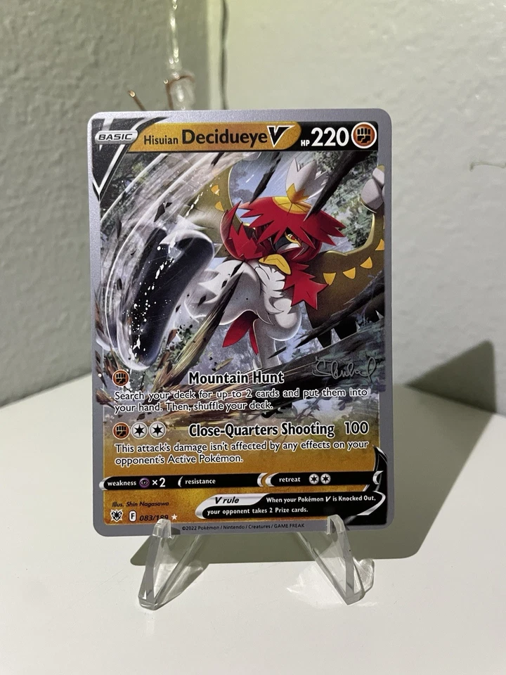 Hisuian Decidueye V - 2022 (Ondrej Skubal) 083/189 World Championship Decks... - Image 1 of 2