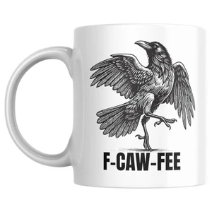 15oz Mug Dancing Crow Gothic Halloween Gifts For Him Her Goths TK Maxx Style - Picture 1 of 7