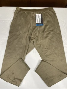 Neu mit Etikett Peckham Polartec mittelschweres kaltes Wetter (Gen III) Schubladen für Herren L braun - Bild 1 von 6