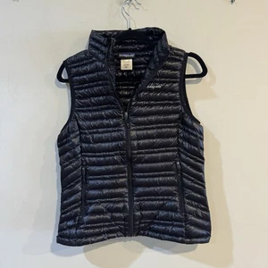 Chaleco Suéter Patagonia Negro Ultraligero Plumón Para Mujer Talla Mediana - Imagen 1 de 3
