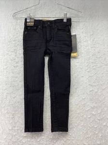 Lee Kids Skinny Fit Straight Leg Black Jeans Size 4 - Picture 1 of 9