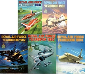 5 x RAF JAHRBÜCHER auf DVD: 1980 - 84/5 pdfs VOLLSTÄNDIG OPTIMIERT FÜR EINFACHE ANSICHT - Bild 1 von 11