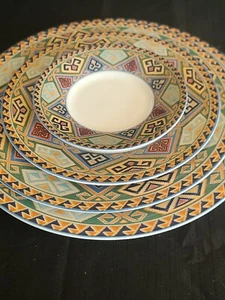 De colección Christopher Stuart Optima~Fine China #HK214 SW Vibe~ BOHO~Impresionante conjunto - Imagen 1 de 24