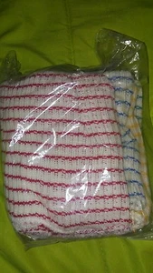 Amish Dish Cloths - Set of 4 - Assorted Colors - Picture 1 of 2