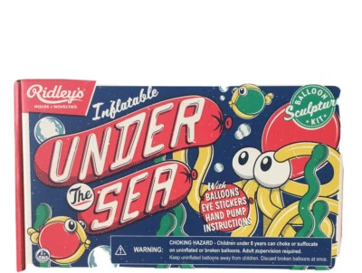 Ridleys Inflatable Under The Sea Party Balloon Sculpture Kit - Image 1 of 2