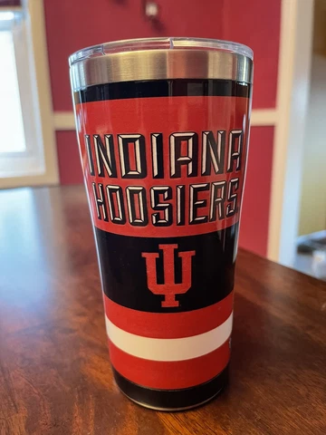 Indiana Hoosiers 20 ounce stainless steel Tervis tumbler Cover