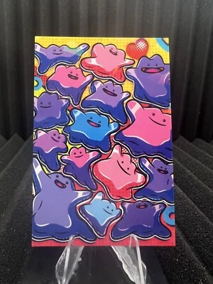 Ditto - Cracked Ice Holo - Team Rocket Card Database - Pokemon Card - Image 1 of 2