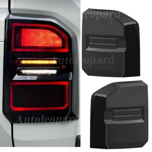 Par de luces traseras negras marco decorativo antiarañazos para Toyota Prado LC250 2024+ - Imagen 1 de 10