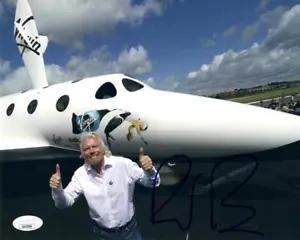 Richard Branson signed Autogramm 8x10 Foto - Virgin Group Billionaire JSA COA - Bild 1 von 2