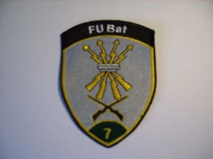 Schweizer Armee 21 Aufnäher  FU Bat 7  ca 9 x7 cm - Bild 1 von 1