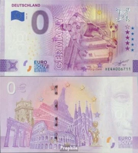 Banknote FRD (FR.Germany) 2022 0 Euro Souvenirschein Germany uncirculated 2022 F - Picture 1 of 1