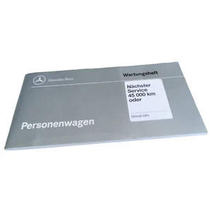 Checkbook maintenance booklet Mercedes-Benz W202 S202 104389 km 10/95 - Picture 1 of 7