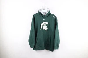 Vintage Nike Boys XL Travis Scott Center Swoosh Michigan State University Hoodie - Picture 1 of 14