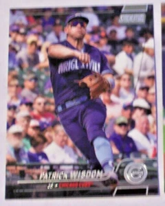2022 Stadium Club Base Card Patrick Wisdom #81 Chicago Cubs Free Shipping - Picture 1 of 1