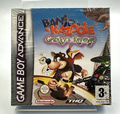 GBA Banjo Kazooie: Grunty’s Revenge, New And Sealed - **Flawed** - Image 1 of 4