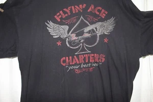 Flying Ace charters Black xxl T Shirt - Picture 1 of 2