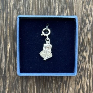 Silver 925 Sanrio Official Hello Kitty DeAgostini Accessory Charm Shell #18 - Picture 1 of 2
