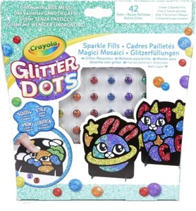 CRAYOLA Glitter Dots - Set Magici Mosaici, per Giocare e Creare con Il Glitter M - Imagen 1 de 1