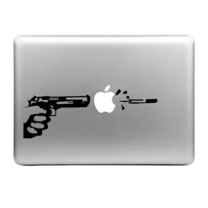 Macbook Aufkleber Sticker Skin Decal Macbook Pro 13"15" Air 13" PISTOLE B31 - Bild 1 von 10