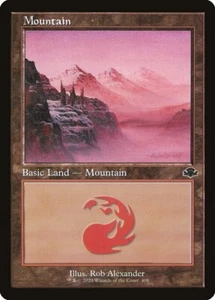 1x Mountain (#408) - Foil Retro Frame NM Eng MTG - Dominaria Remastered - Bild 1 von 1