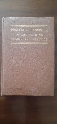 Vintage 1951 Procedures Handbook of Arc Welding Design and Practice - Image 1 of 4