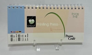2006 Cricut Printing Press Spiral Hand Booklet Only No Cartridge or Overlay - Picture 1 of 5