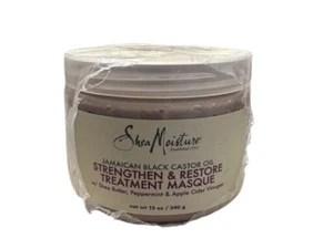 Shea Feuchtigkeitscreme Jamaican Black Castor Oil, Strengthen & Restore Masque NEU - Bild 1 von 3