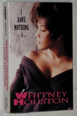 VINTAGE Whitney Houston~I Have Nothing 12527-4 Cassette Single 1992 ARISTA - Imagem 1 de 4