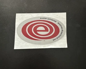 Vintage EVOLVE UNIVERSAL Sticker Decal. LA Streetwear early c. 2000's. RARE!! - Picture 1 of 3