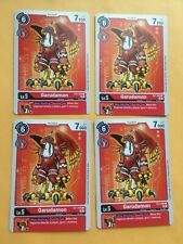 4x Garudamon EX1-006 C (Playset) Digimon CCG | Classic Collection Near Mint