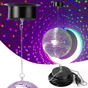 Disco Ball Motor 3 RPM Heavy Duty Slow Mirror Ball Motor for 4''- 16'' Mirror - Picture 1 of 4