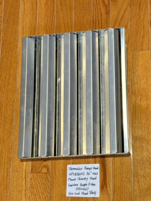 Filtro Filtro deflector de acero inoxidable 00701457 para Thermador HPCB36NS/01 campana Hrt-Lnd Foto 1 de 4